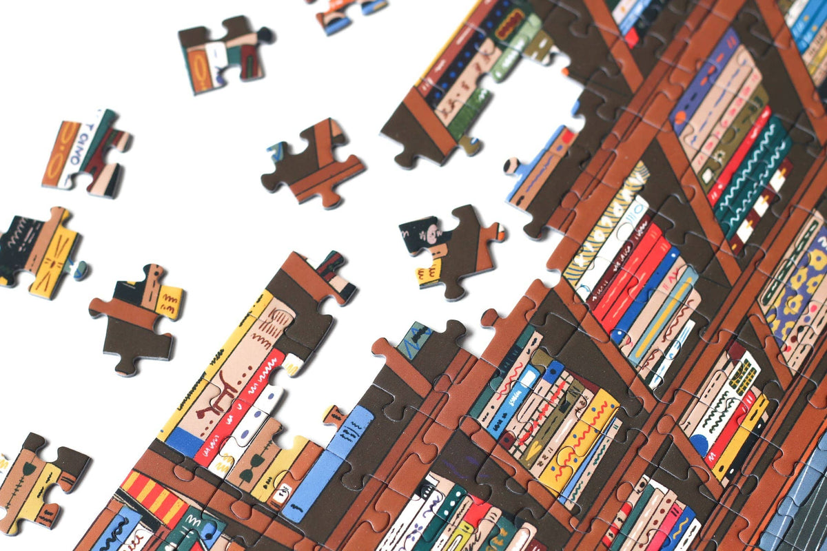 Piecely Puzzles - Puzzle Book Nook, 1000 Teile