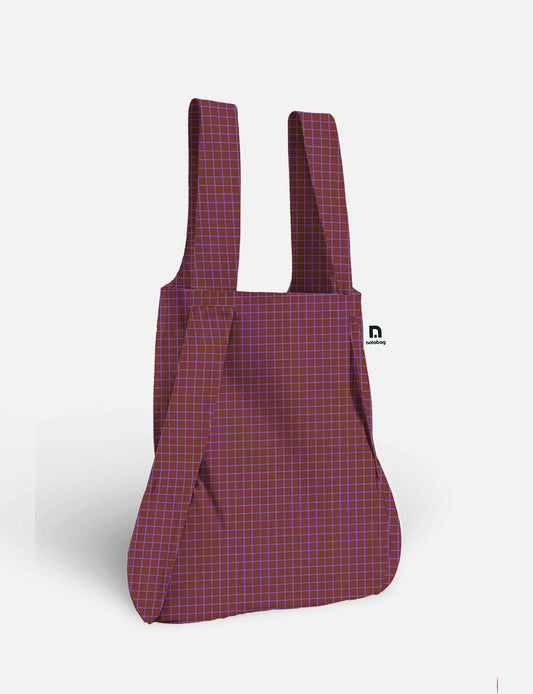 Notabag - Original Rucksack und Tasche – Pflaume bitte