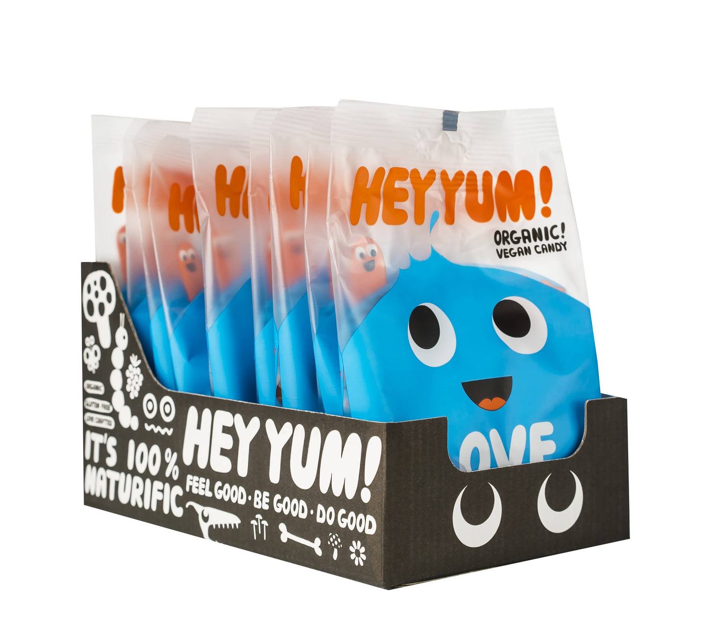 HEY YUM! - HEY YUM! Love Spring, vegane Bio-Fruchtgummis, 100 g