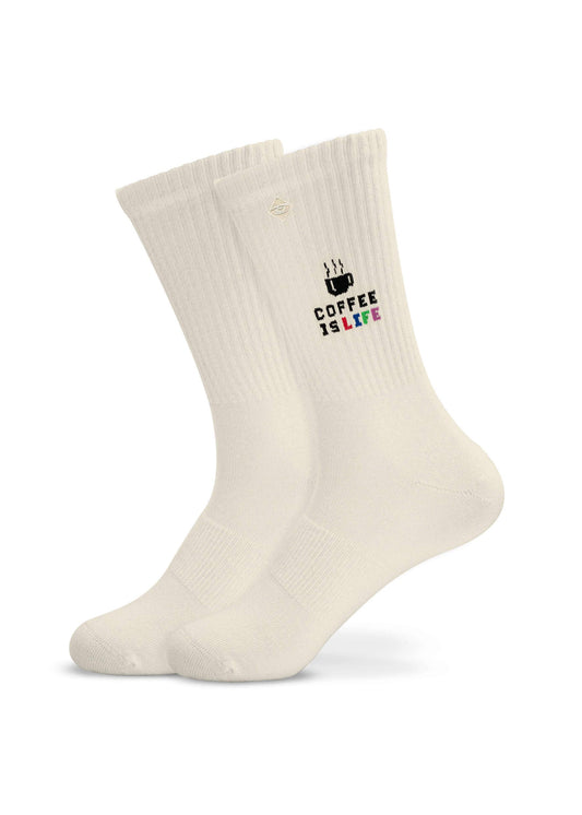 Coffee is life - Tennis Socken von J. Clay