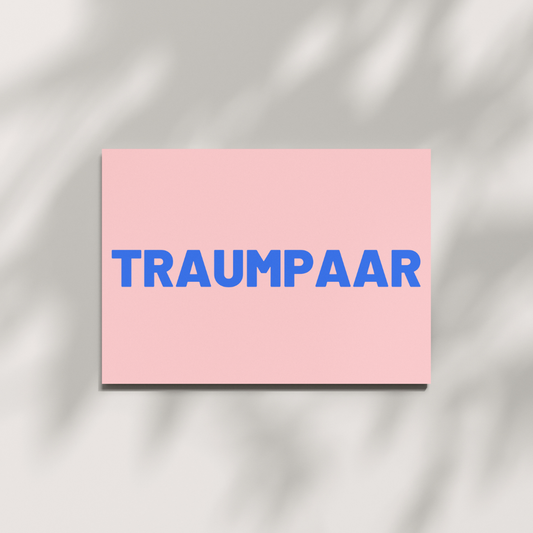 Postkarte - TRAUMPAAR Herr&Frau Hempel