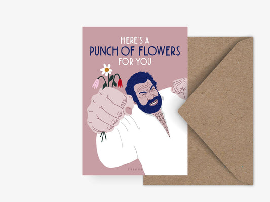 Postkarte Punch Of Flowers - Typealive