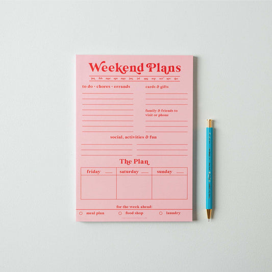 Wochenendplanerblock A5 - good tuesday