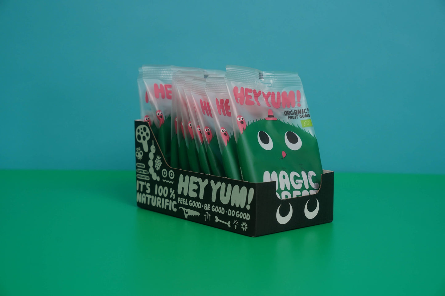 HEY YUM! - HEY YUM! Magic Forest – Bio-Fruchtgummis mit Honig, 100 g