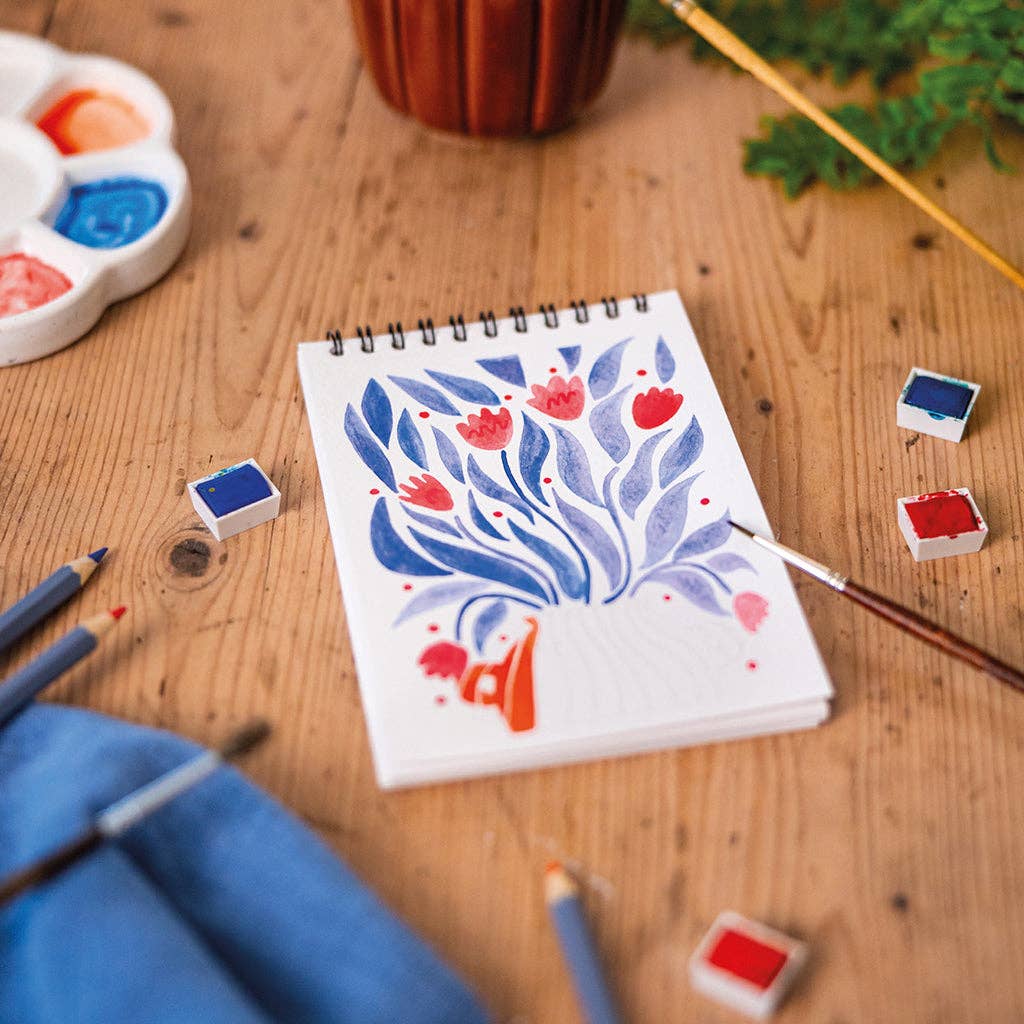 Maison Joliette Malbuch A6 - Floral #2