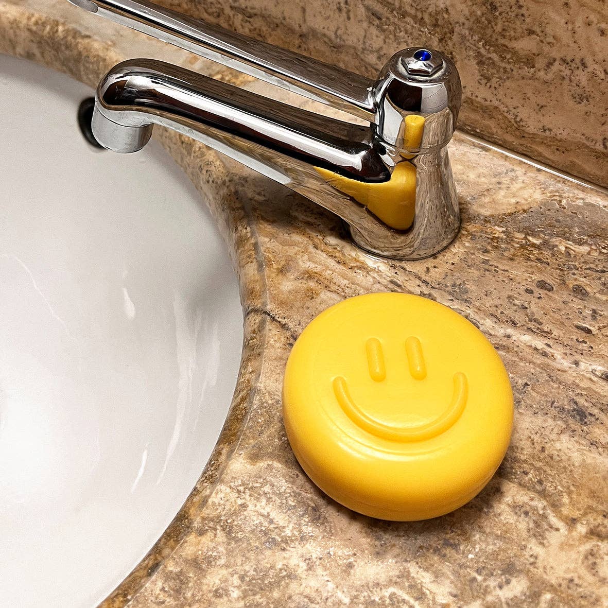 Dearsoap - THE HAPPY SOAP Smiley-Seife in gelb