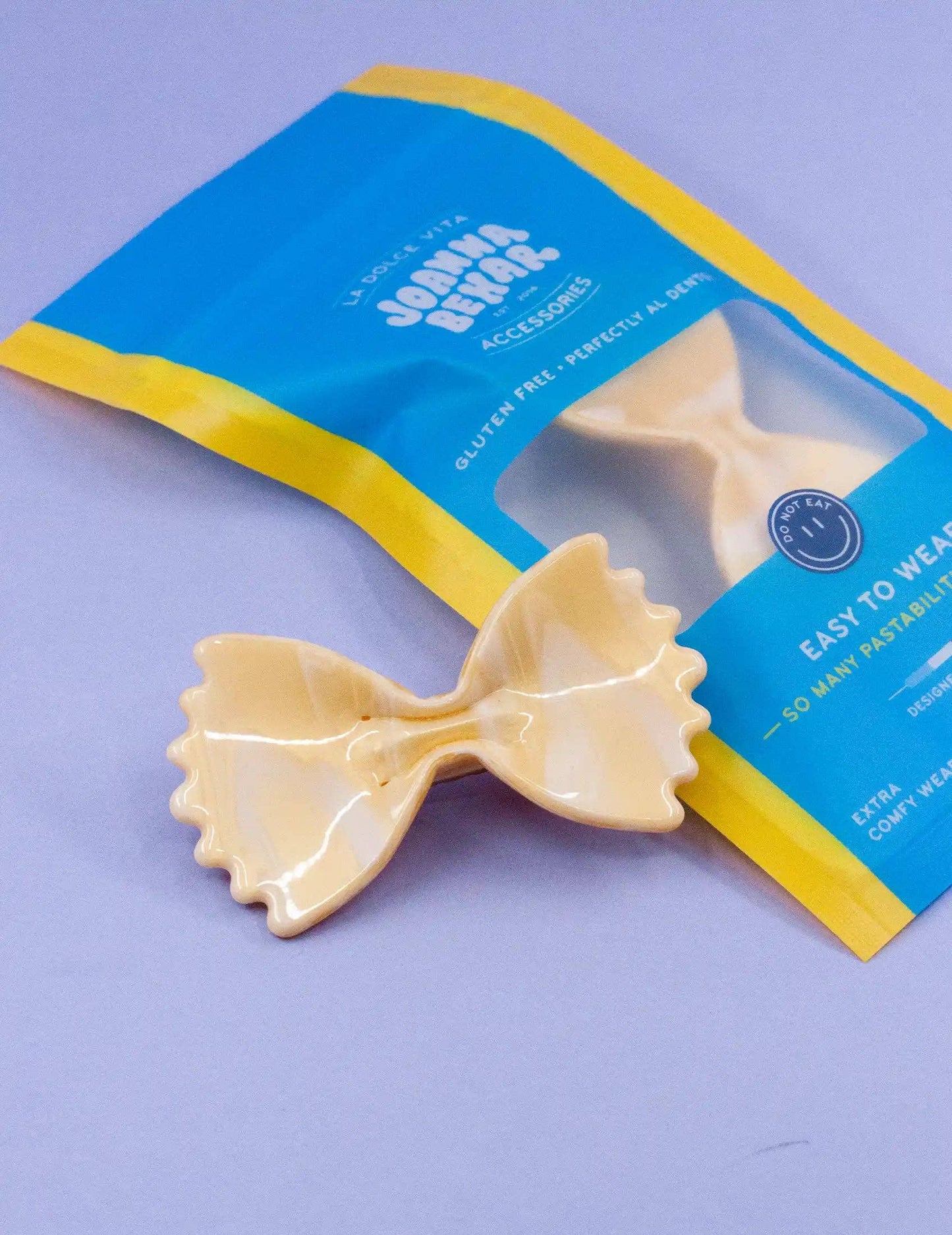Farfalle-Schmetterlingsnudel Haarspange von Joanna Behar