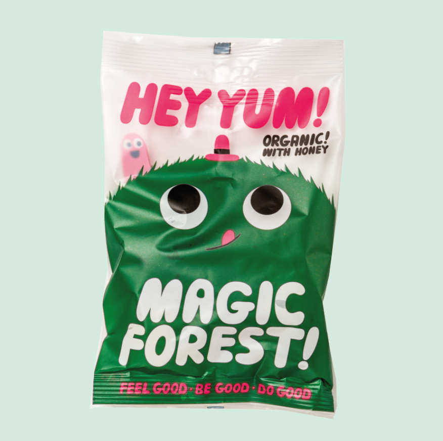 HEY YUM! - HEY YUM! Magic Forest – Bio-Fruchtgummis mit Honig, 100 g