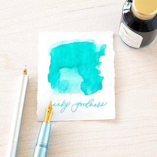 Tom's Studio Füllfederhaltertinte - Sunny Teal No. 16