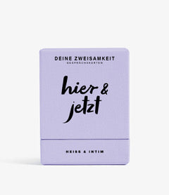 Hier & Jetzt Gesprächsimpulse heiß. & intim von Deine Zweisamkeit
