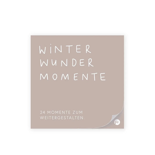 feines - Winter-Wunder-Momente Haftnotizen