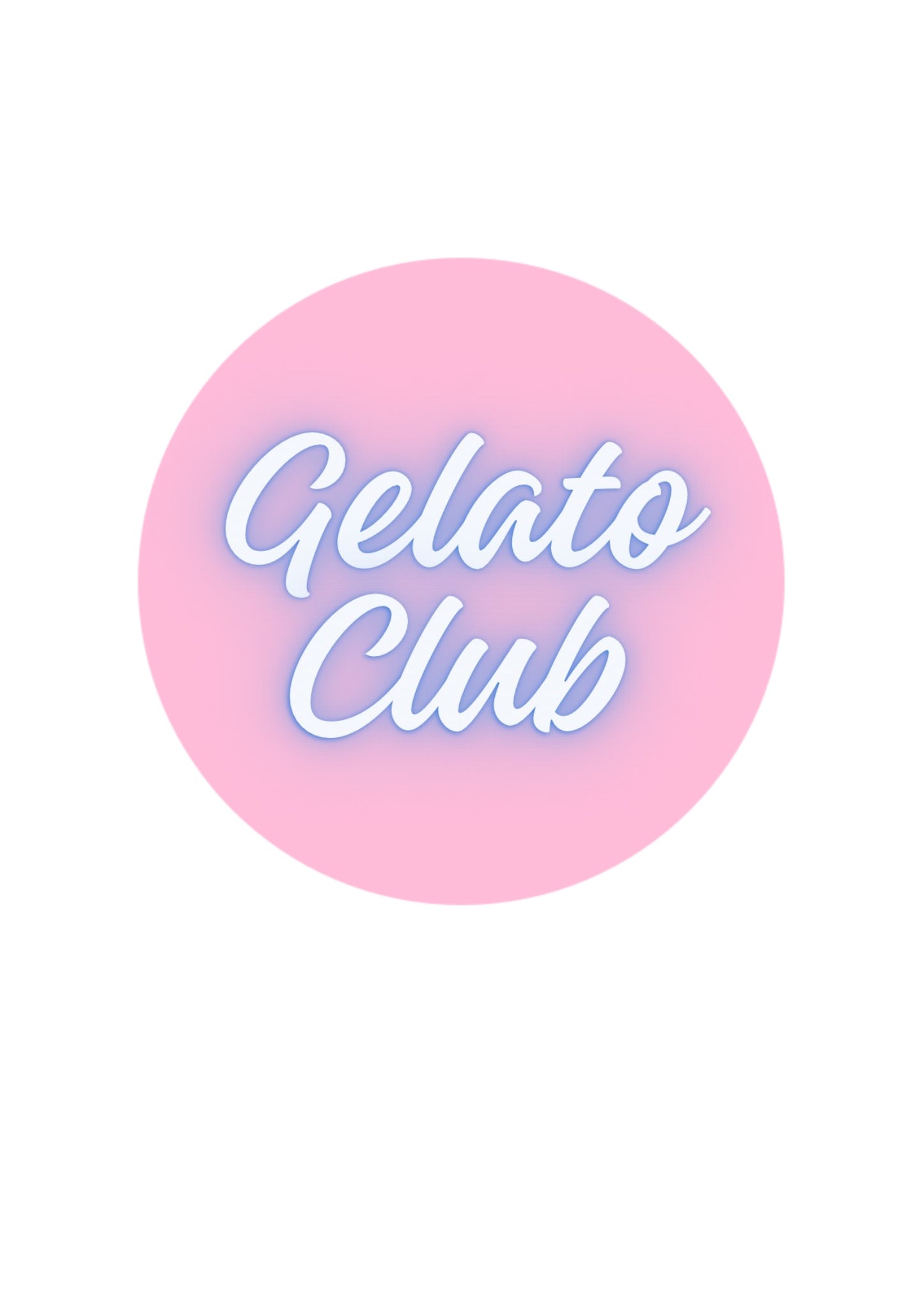 Sticker Gelato Club