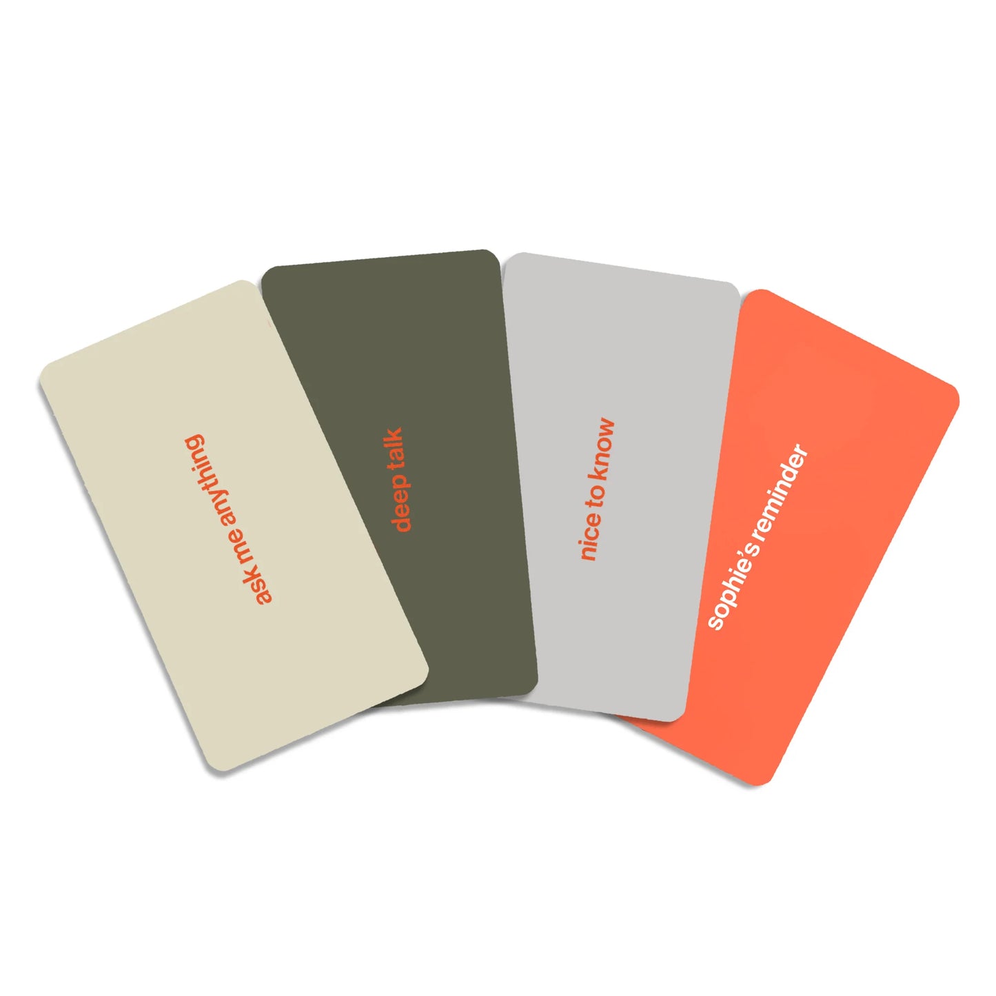 the deep talk - Connection Card Game