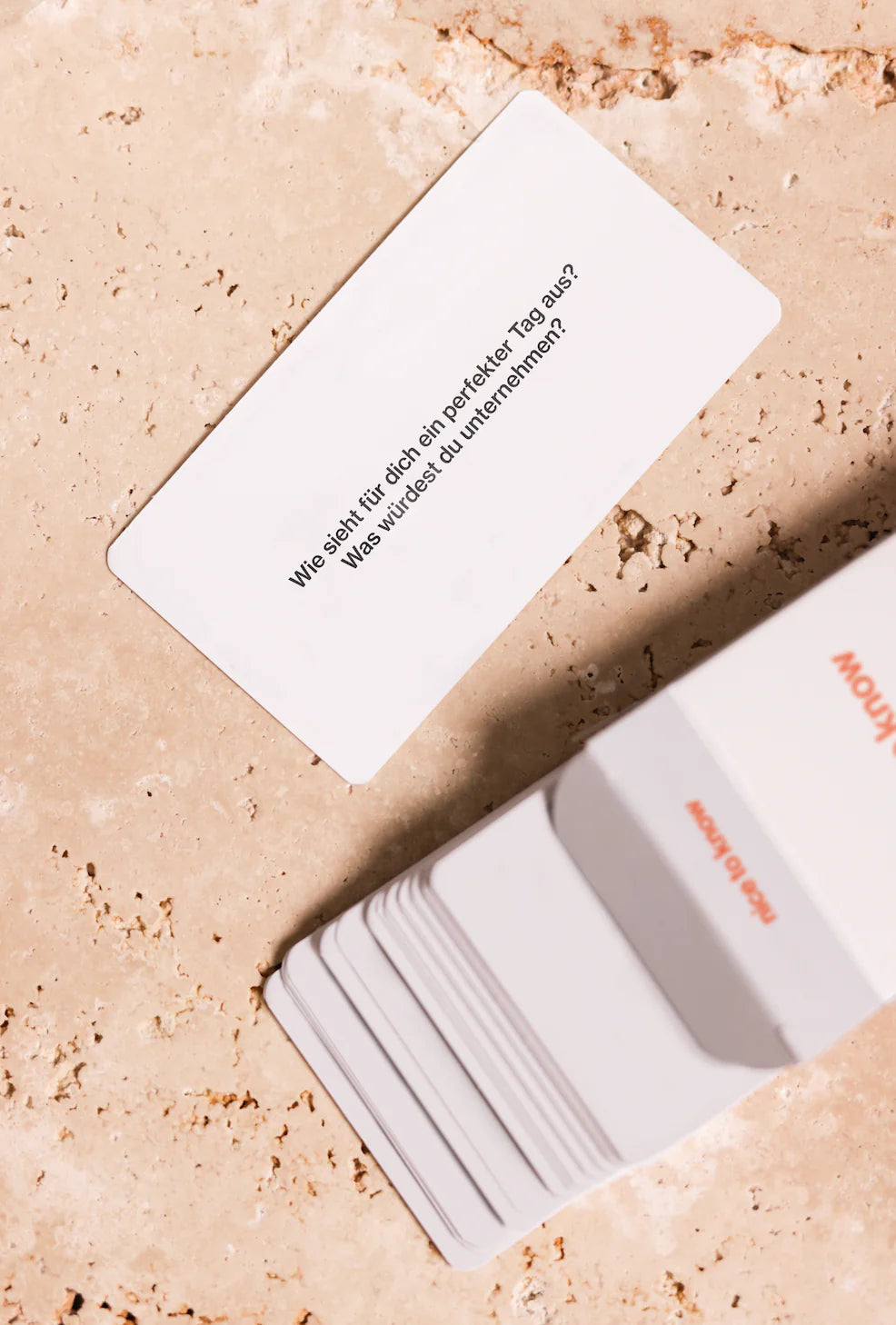 the deep talk - Connection Card Game