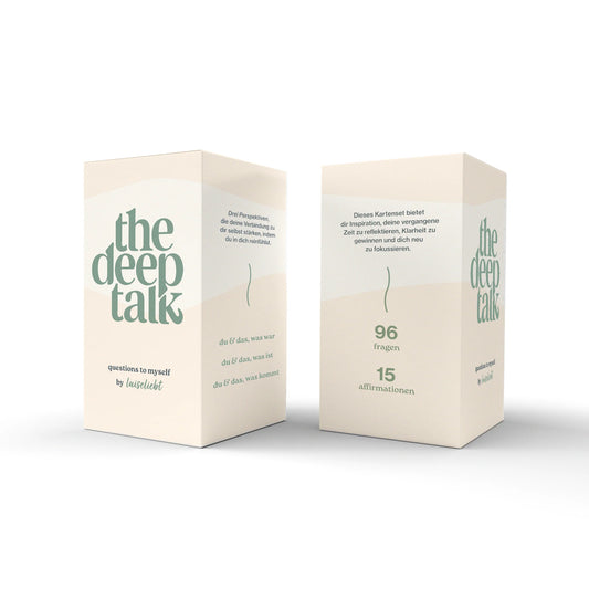 the deep talk - questions to myself